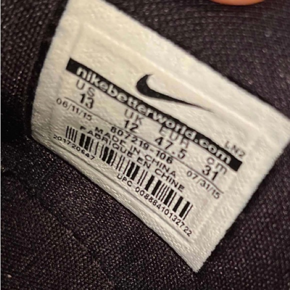 Nike Lebron 13 Friday The 13th Mens Sneakers - Picture 6 of 9